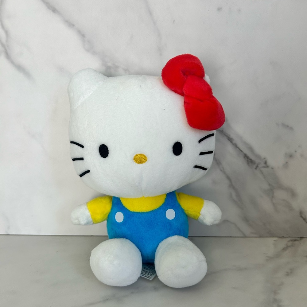 Hello Kitty White and Red Stuffed Animal Plush